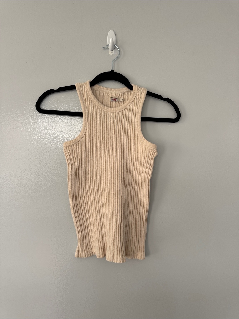 Faherty Ribbed Tank Top Size Small Summer Travel Vacation Resort Beach Wear